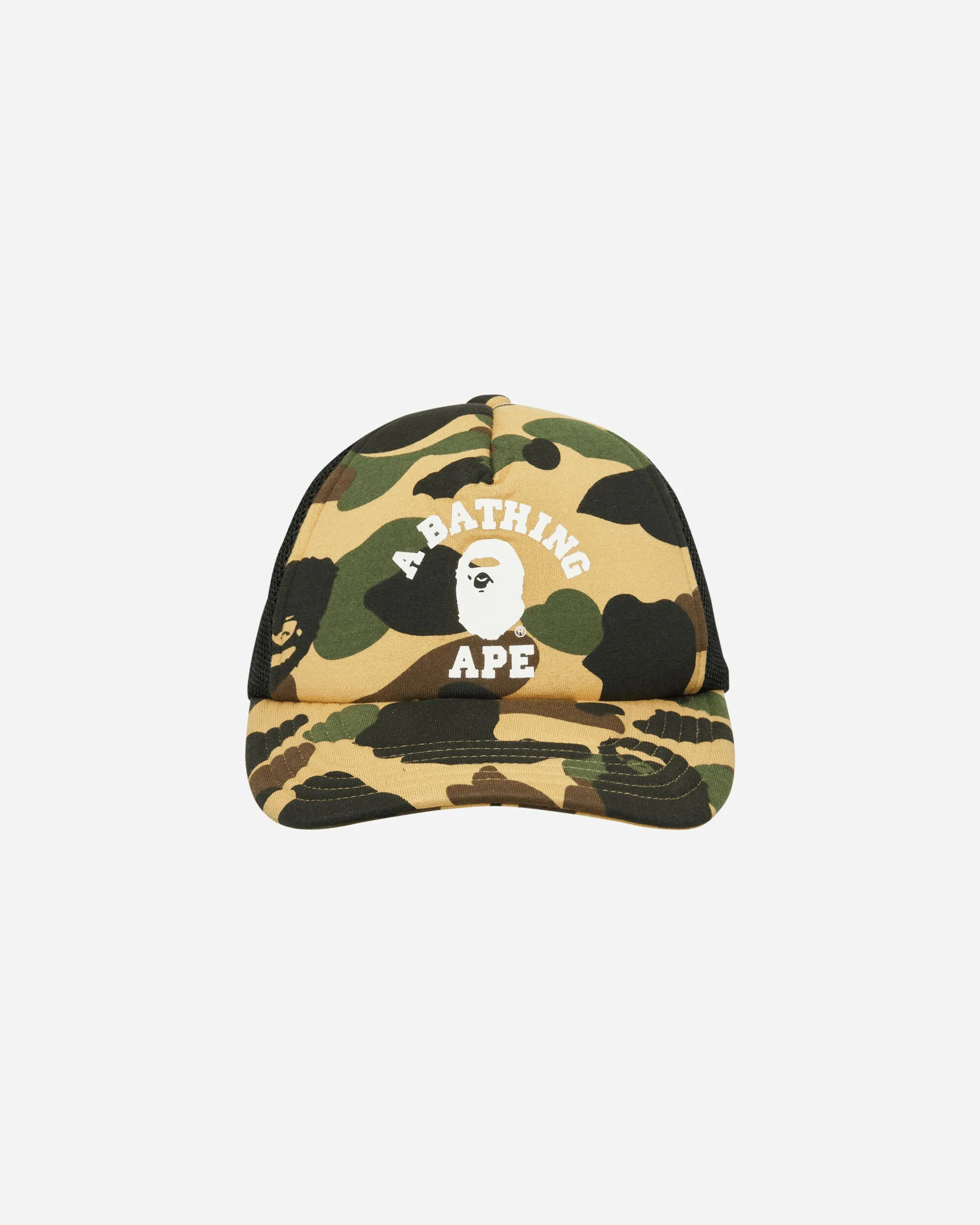 1st Camo Mesh College Cap Yellow