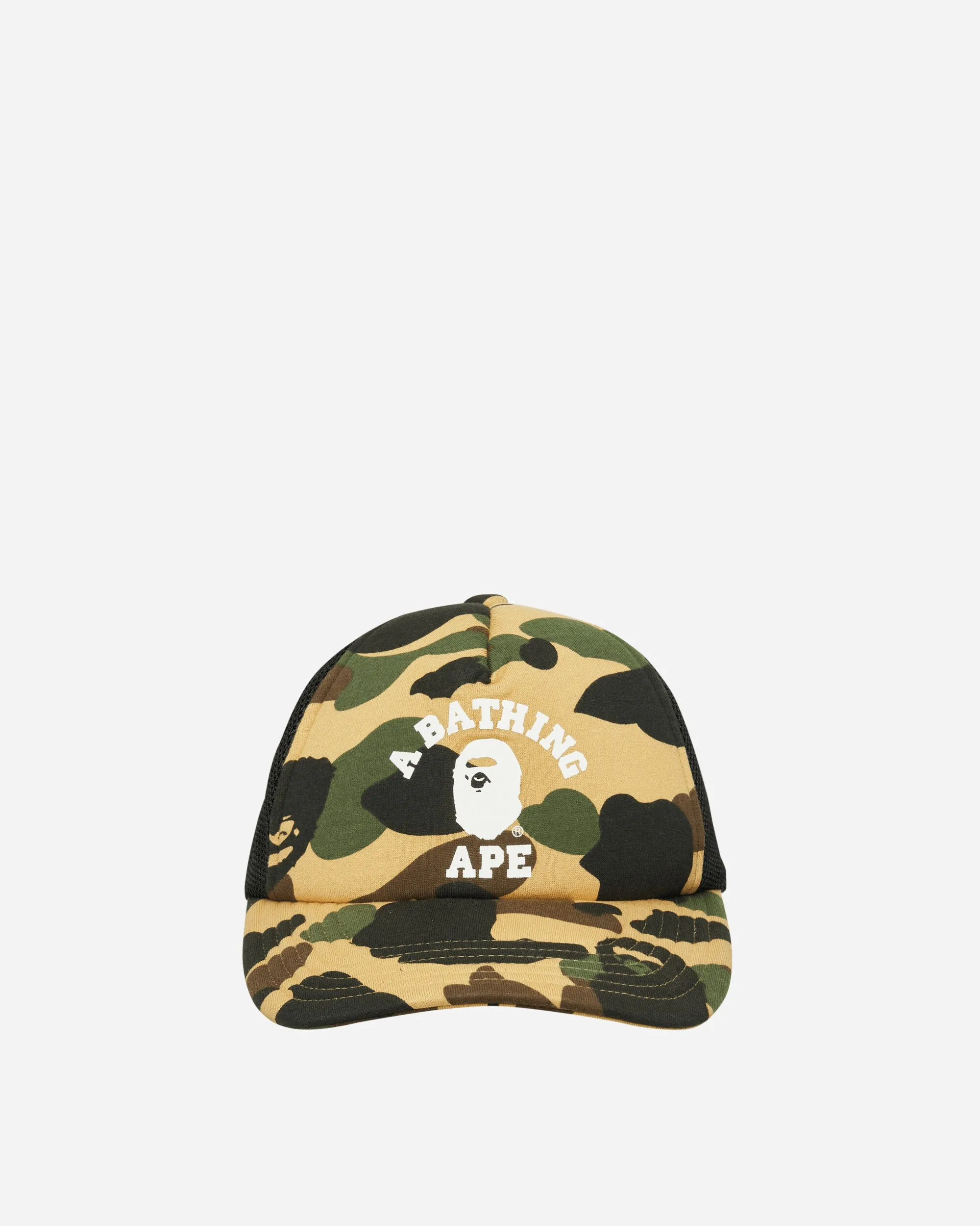 1st Camo Mesh College Cap Yellow