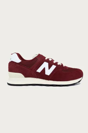 574 - Burgundy Suede