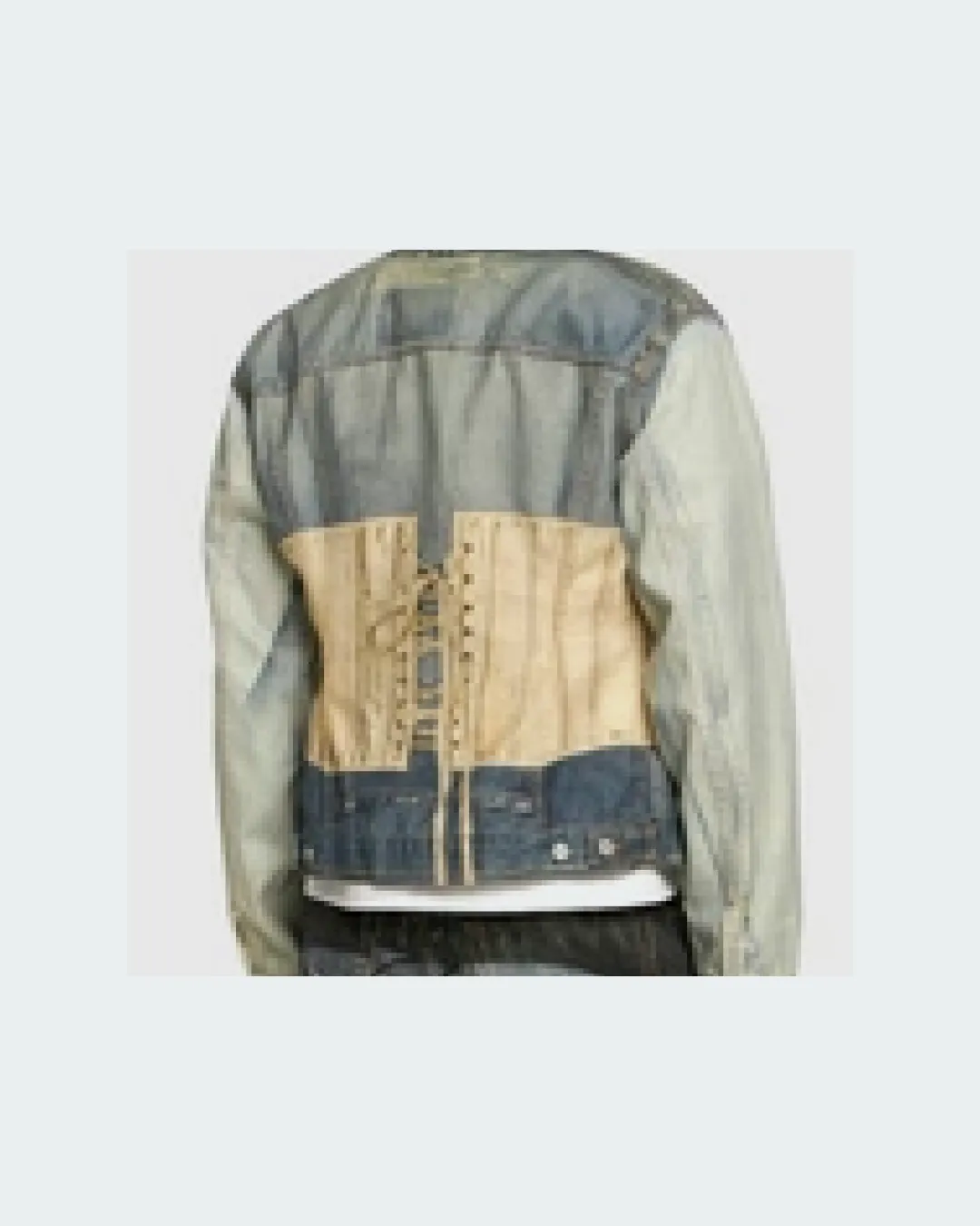ACNE STUDIOS PRINTED DENIM JACKET