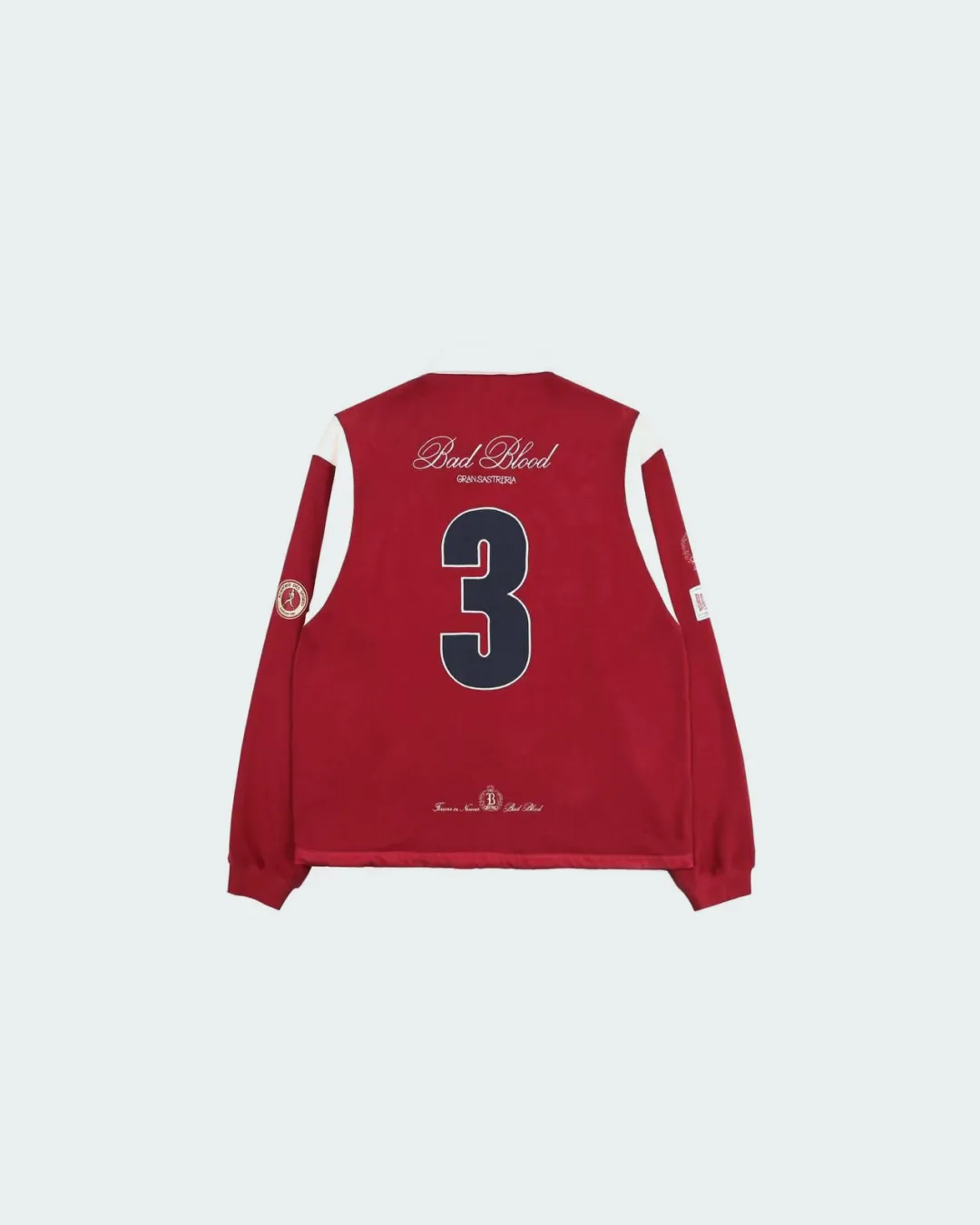 BAD BLOOD Saint Blood Rugby Sweatshirt