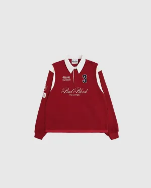 BAD BLOOD Saint Blood Rugby Sweatshirt