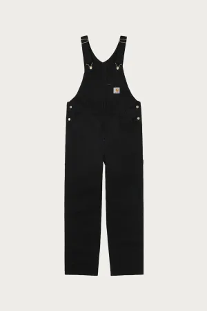 Bib Overalls - Black Rinsed