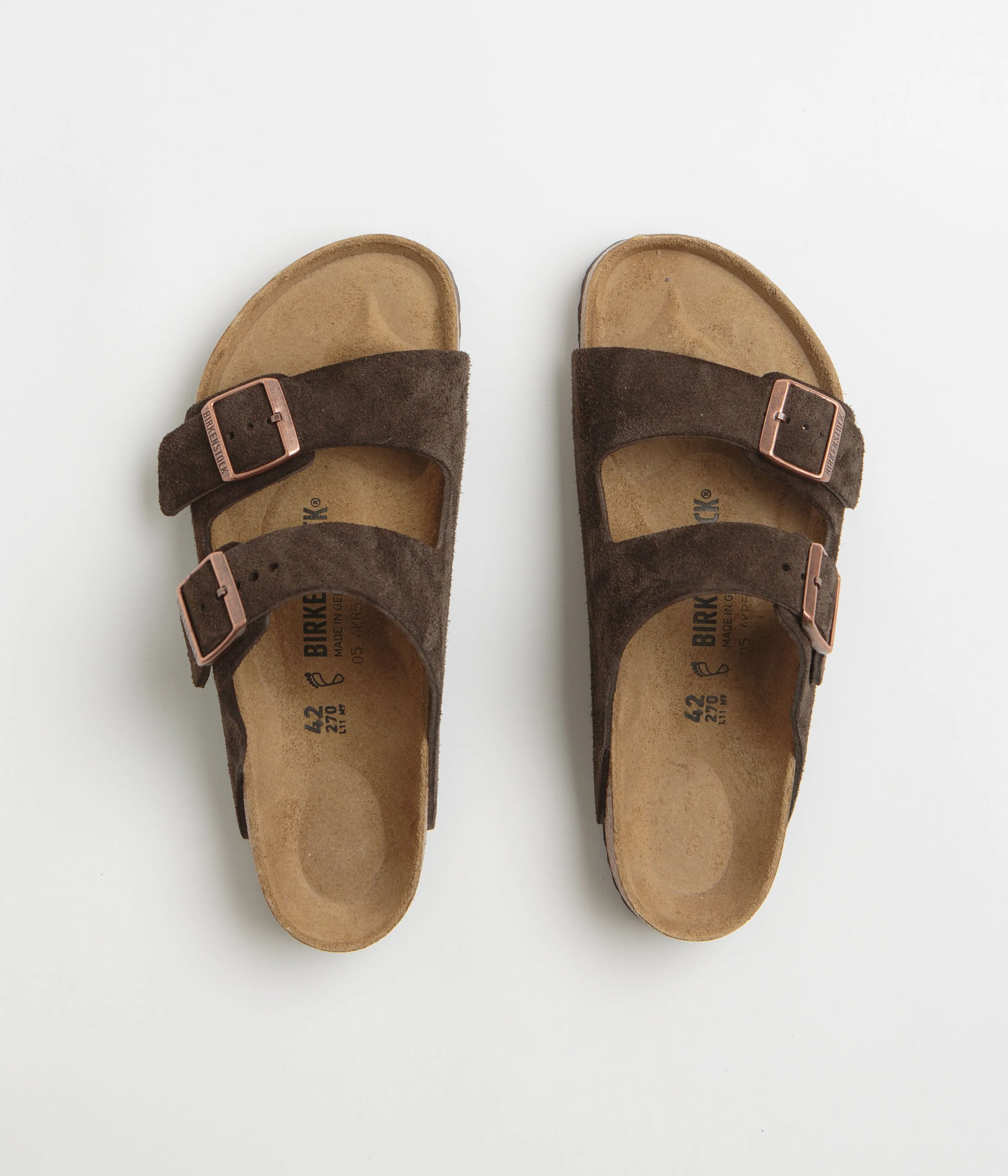 Birkenstock Arizona Narrow Sandals - Mocca