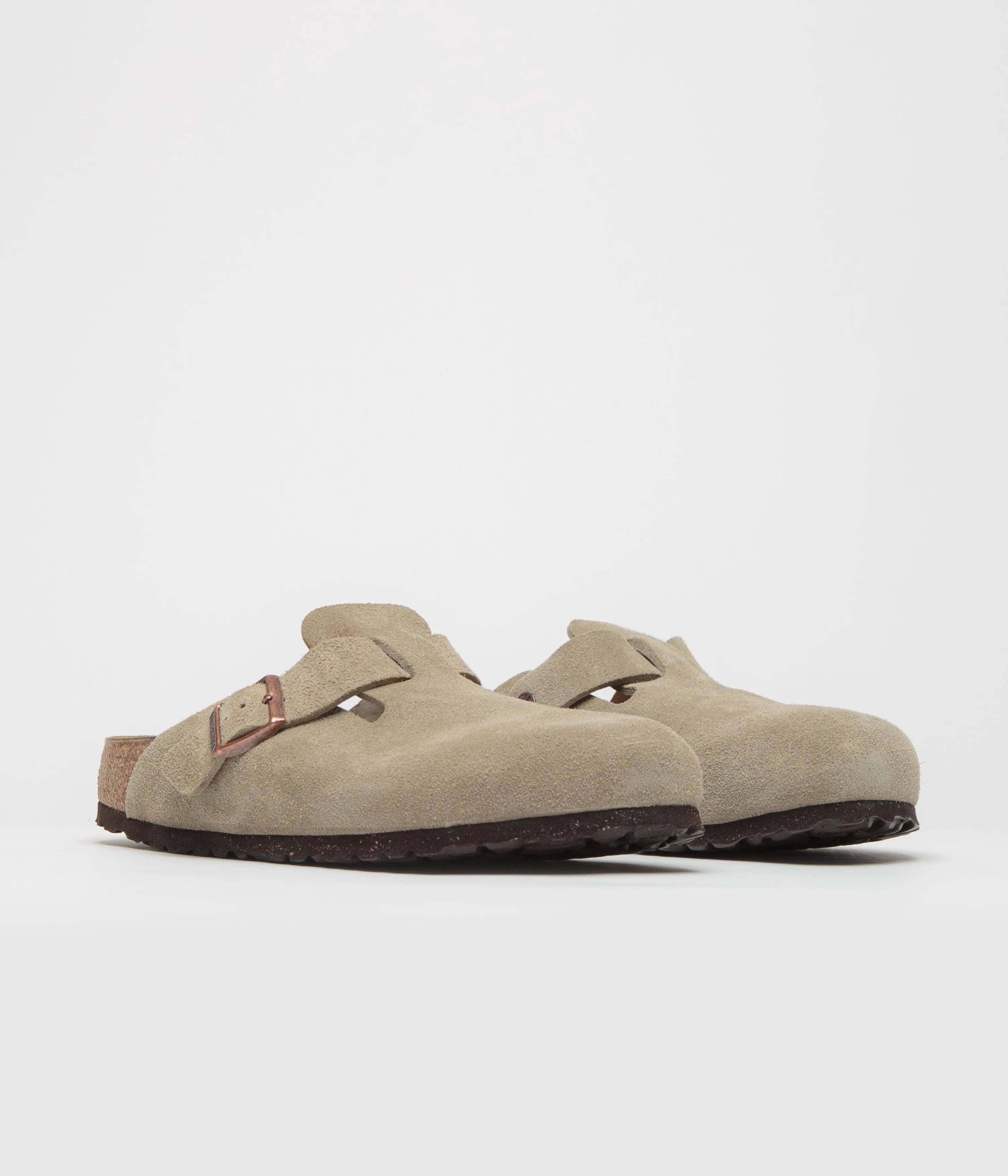 Birkenstock Boston Narrow Sandals - Taupe