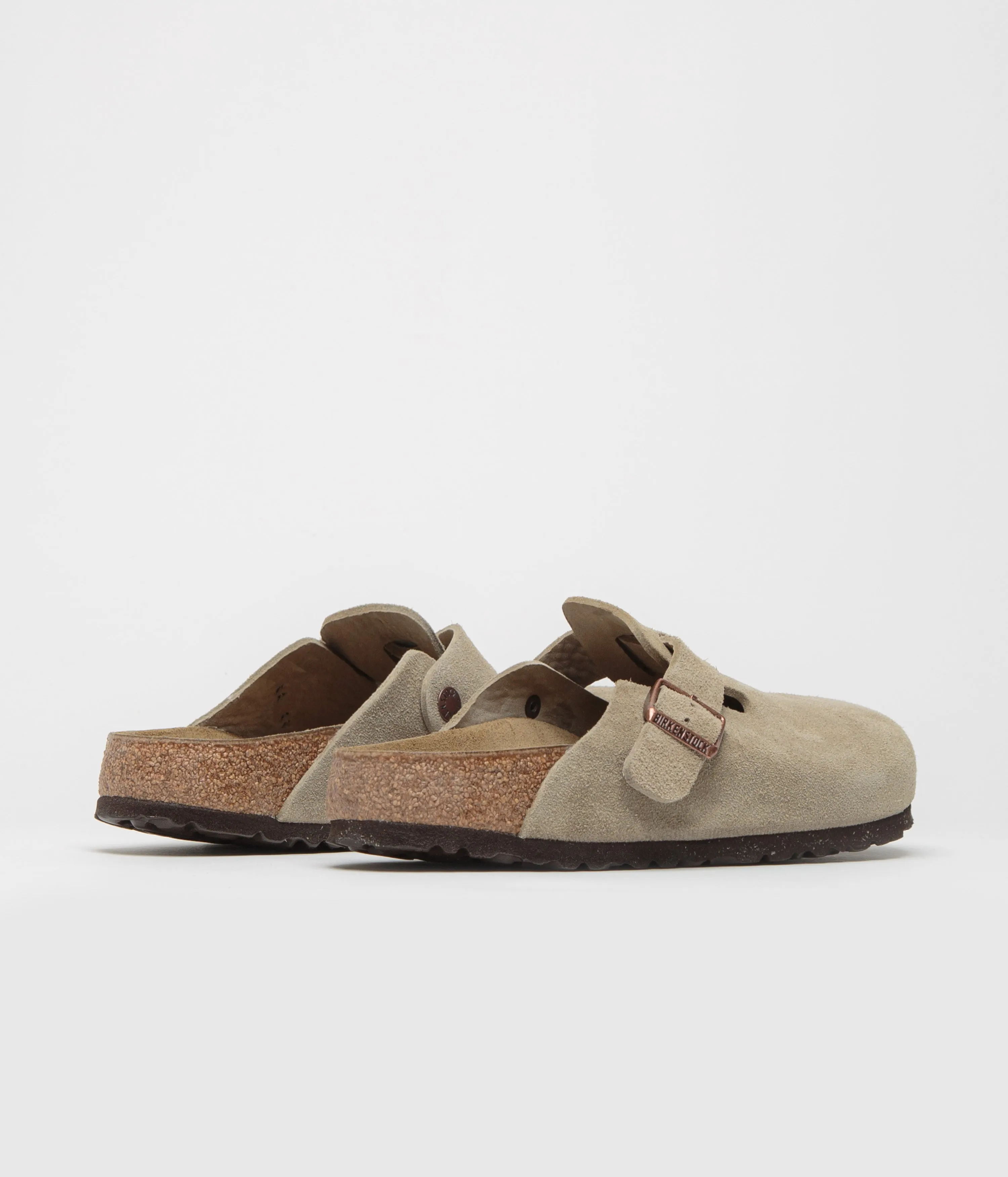 Birkenstock Boston Narrow Sandals - Taupe