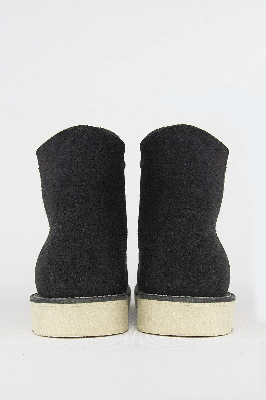 BLENDS X RED WING 6 ROUND TOE BLACK SUEDE