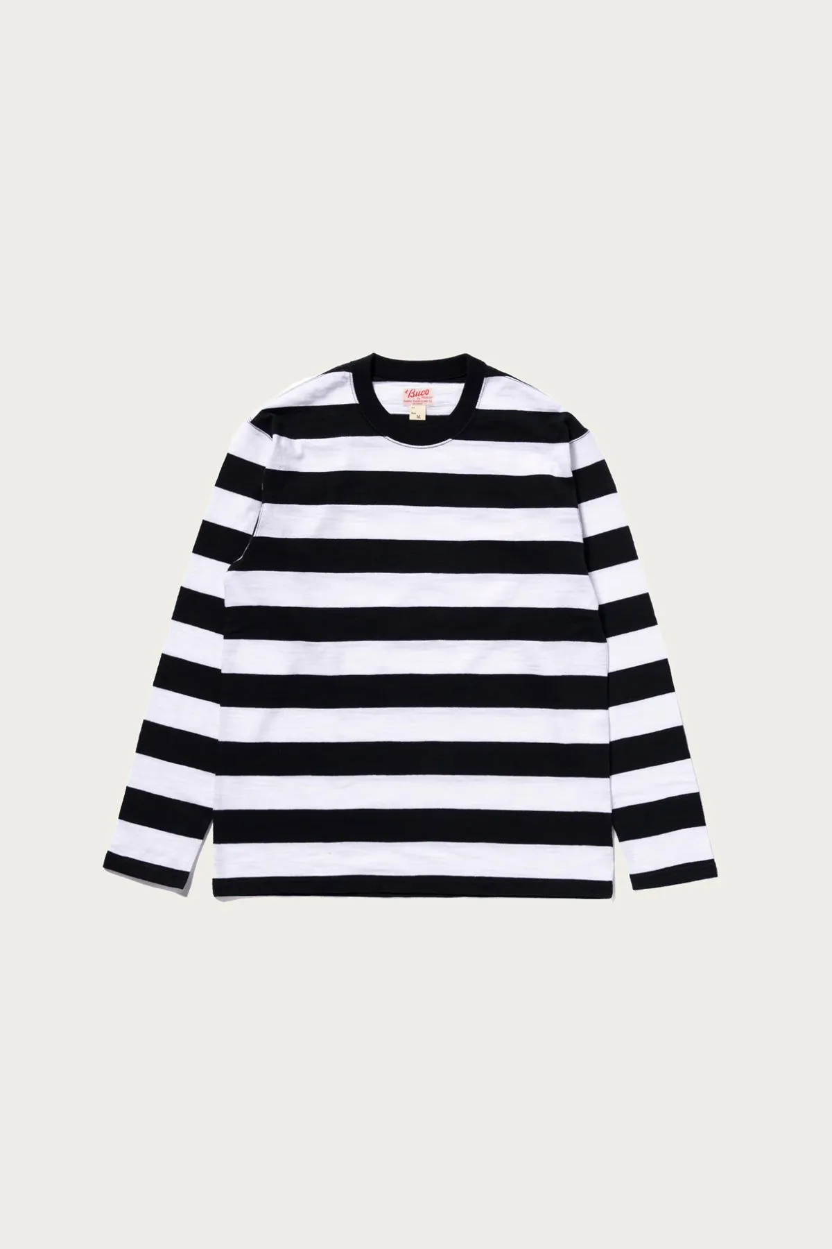 Buco Stripe Tee L/S - Black/White