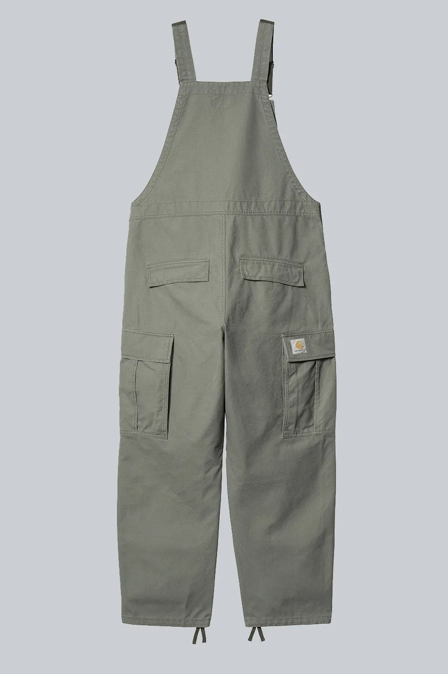 CARHARTT WIP CARGO BIB OVERALL DOLLAR GREEN