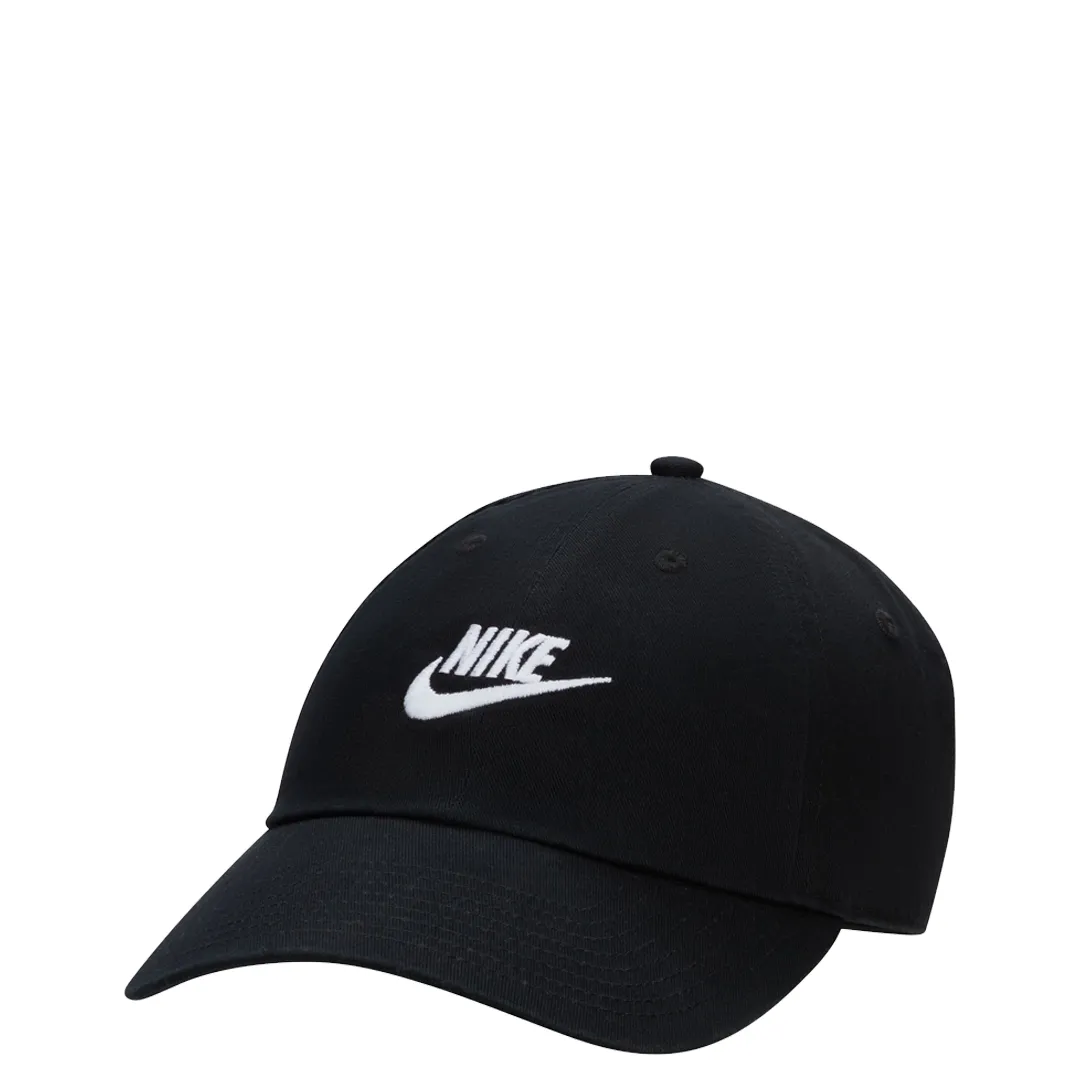 CLUB UNSTRUCTURED FUTURA WASH CAP BLACK