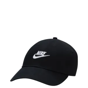 CLUB UNSTRUCTURED FUTURA WASH CAP BLACK
