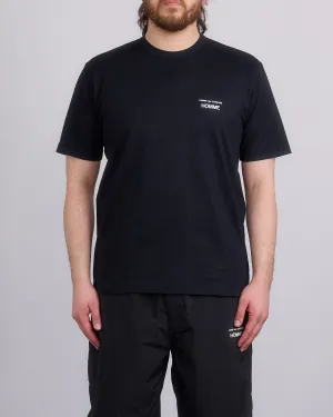 COMME des GARONS HOMME Cotton Jersey Chest Logo T-Shirt Black