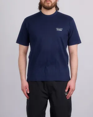 COMME des GARONS HOMME Cotton Jersey Chest Logo T-Shirt Navy