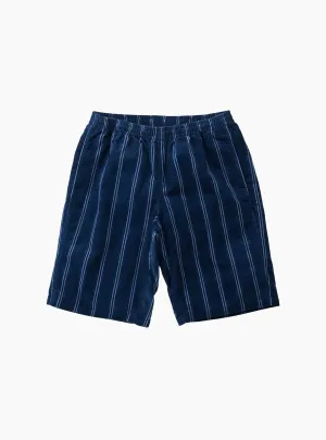 Corduroy Swell Short Navy Check