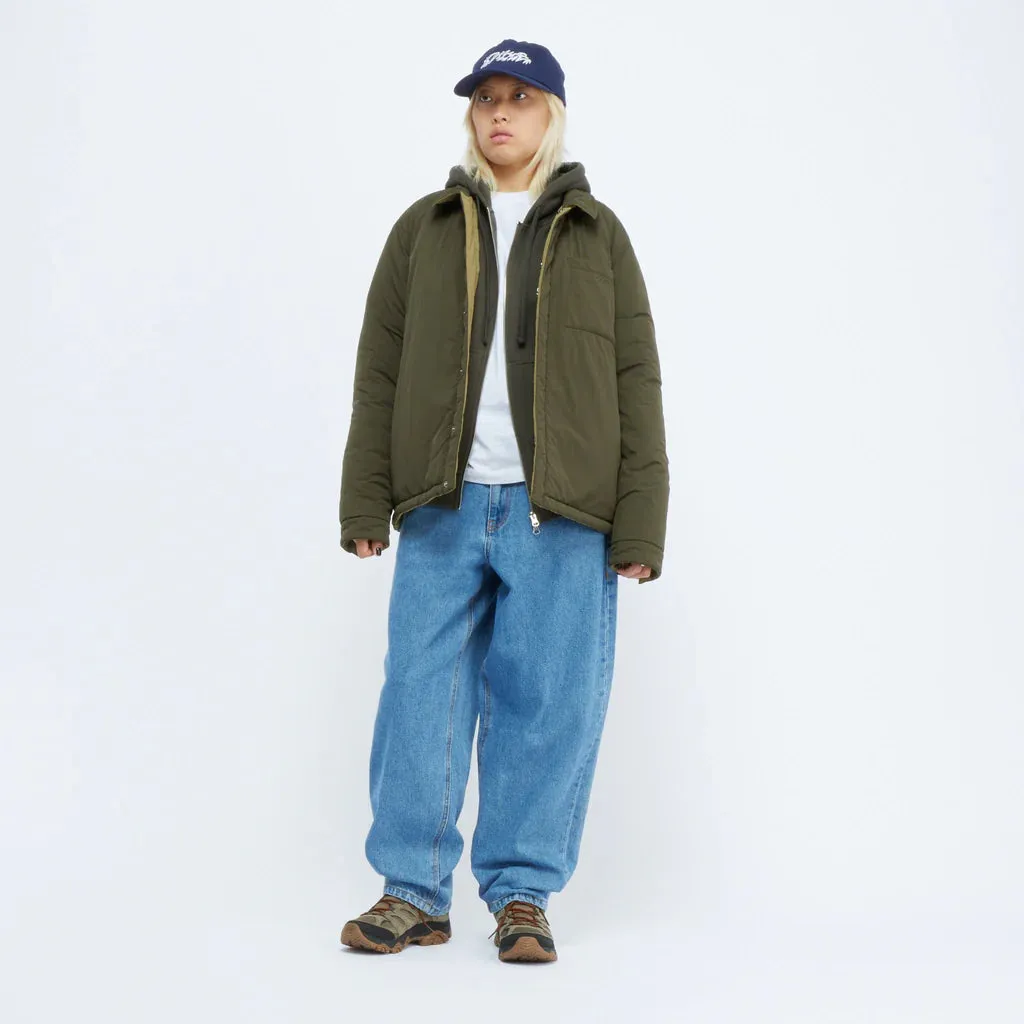 Dime Reversible Insulated Jacket // Moss/Army