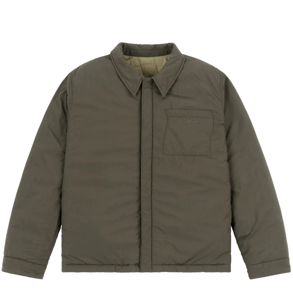 Dime Reversible Insulated Jacket // Moss/Army