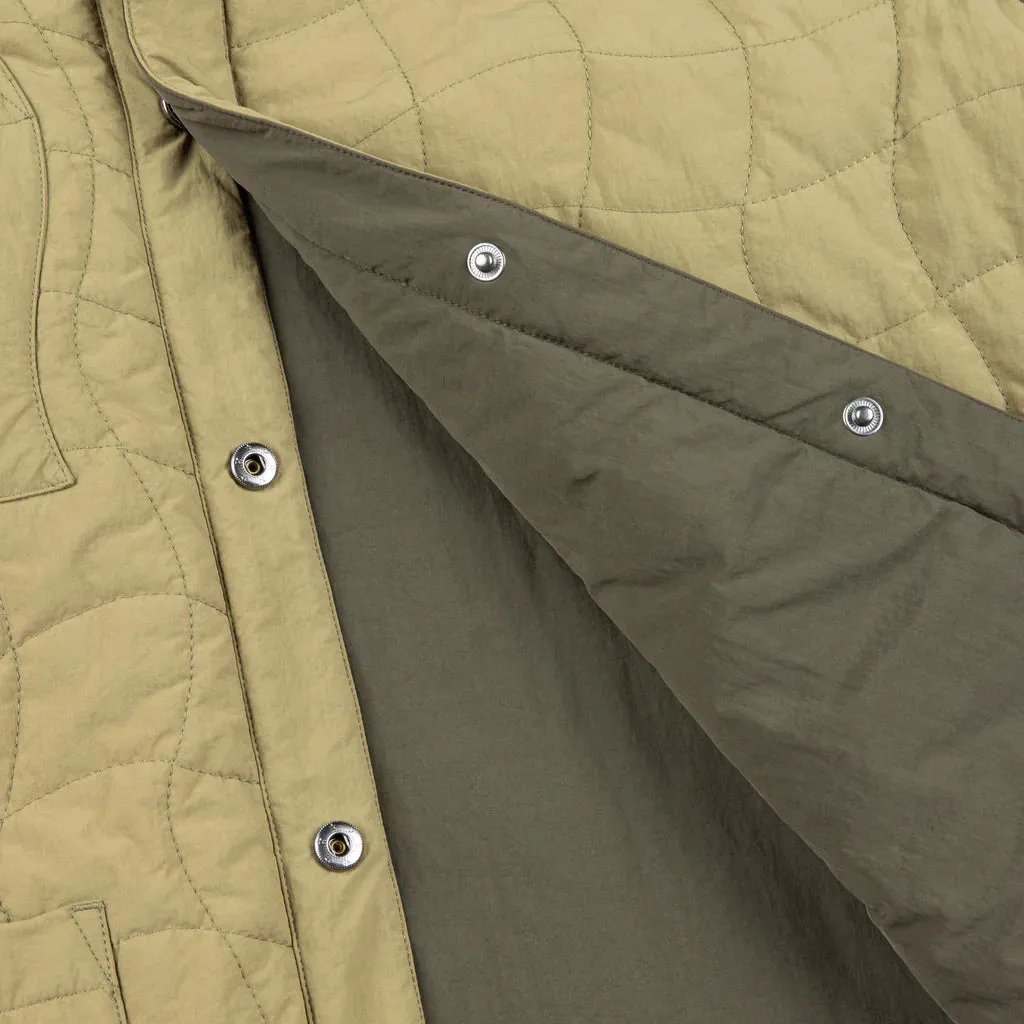 Dime Reversible Insulated Jacket // Moss/Army
