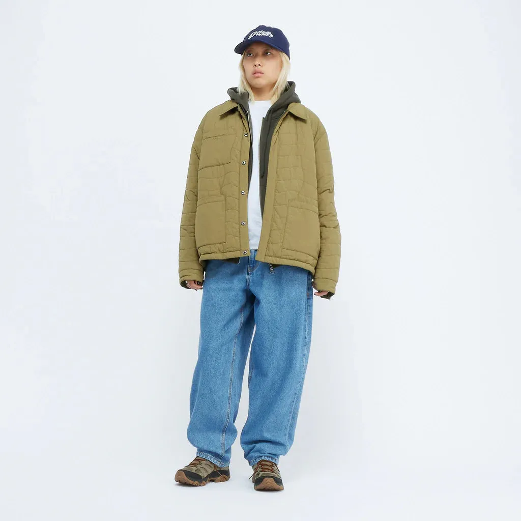 Dime Reversible Insulated Jacket // Moss/Army