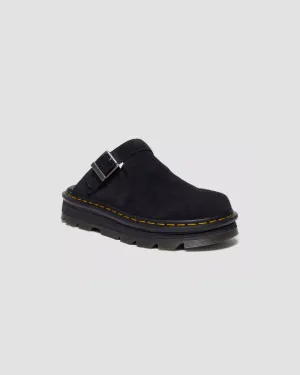 Dr. Martens Zebzag Suede Casual Slingback Platform Mules  2 Colorways