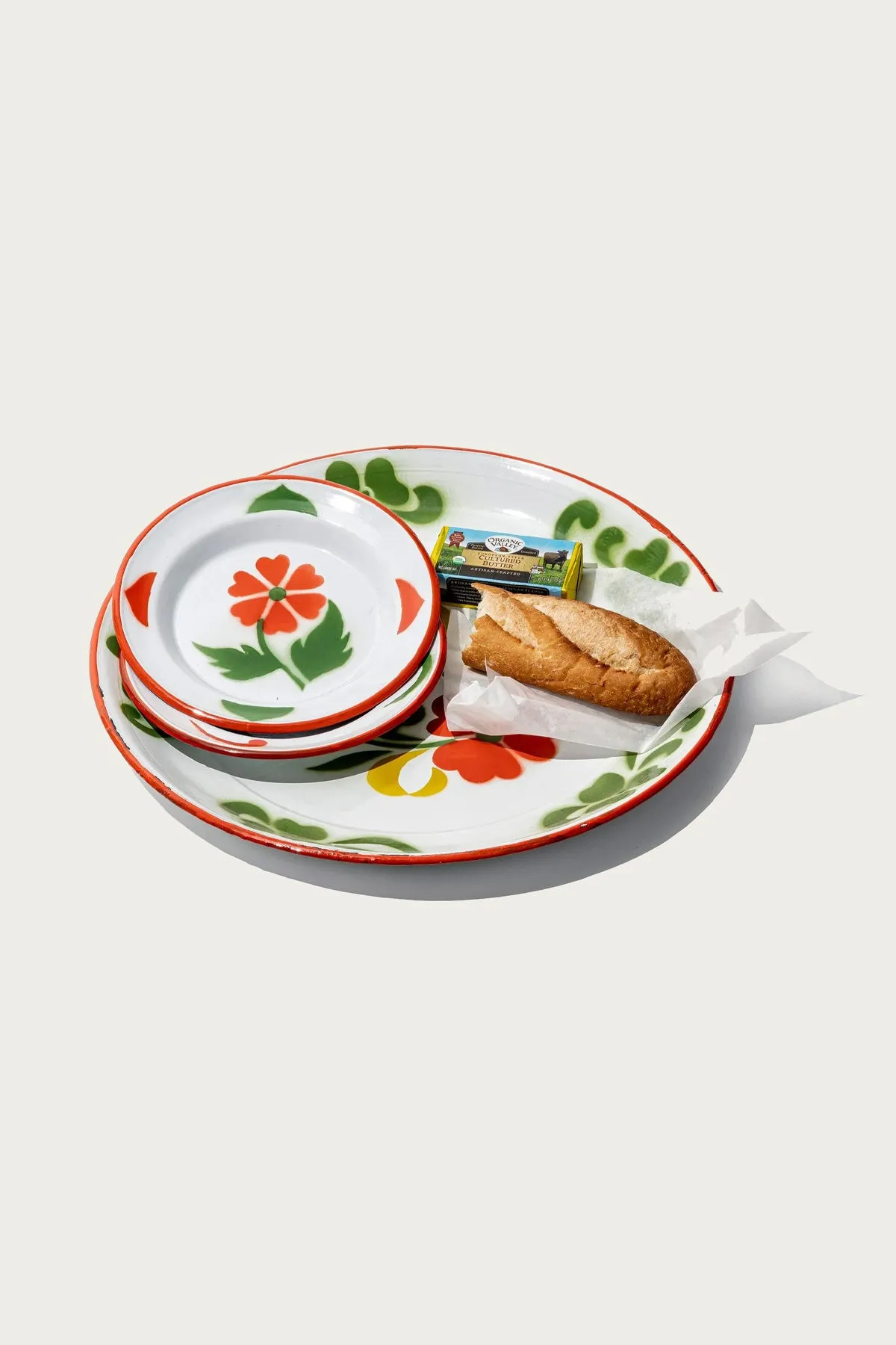 Enamel Serving Set