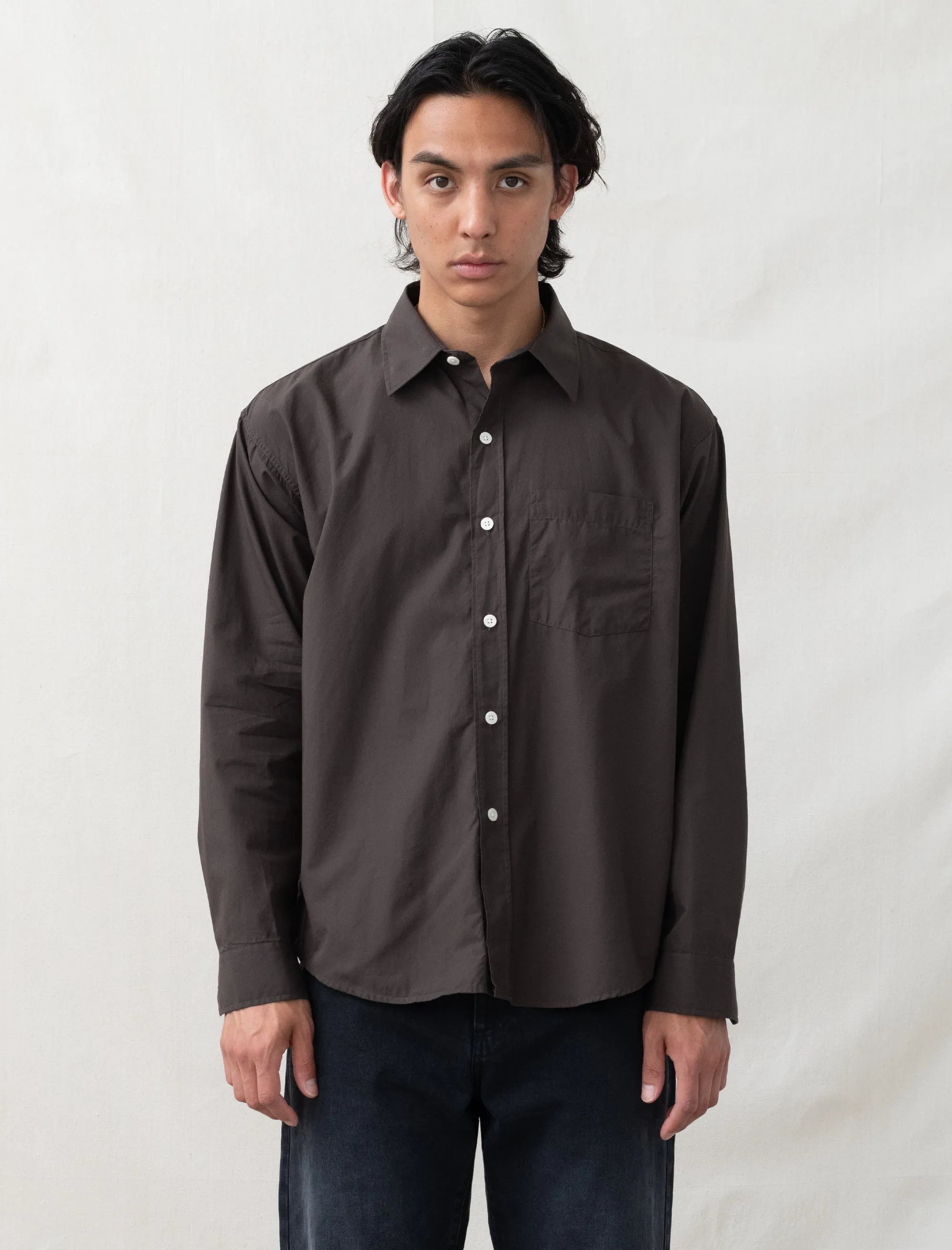 Executive Shirt (Washed Brown)