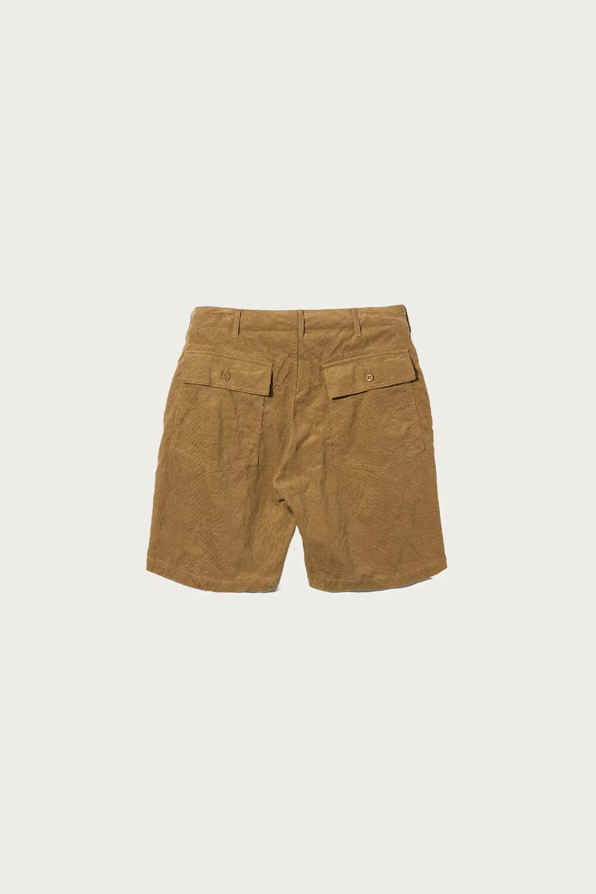 Fatigue Short - Khaki 14 Corduroy