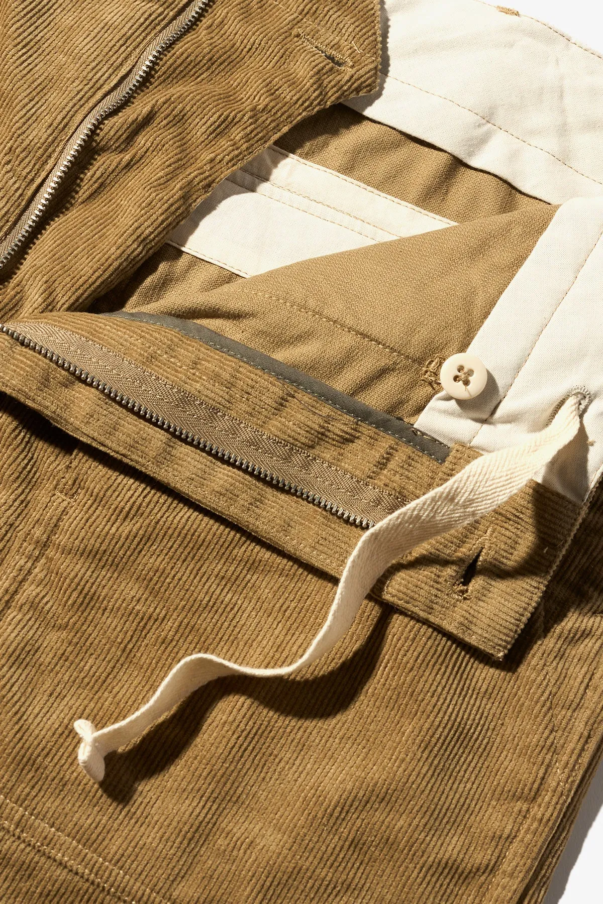 Fatigue Short - Khaki 14 Corduroy