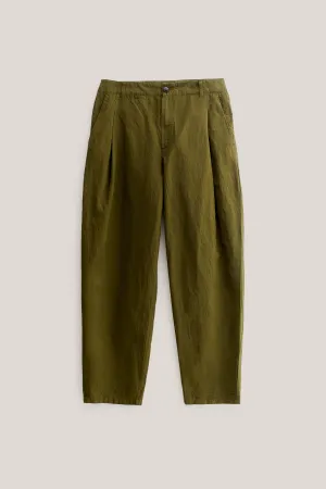 FOLDED WIDE TROUSERS