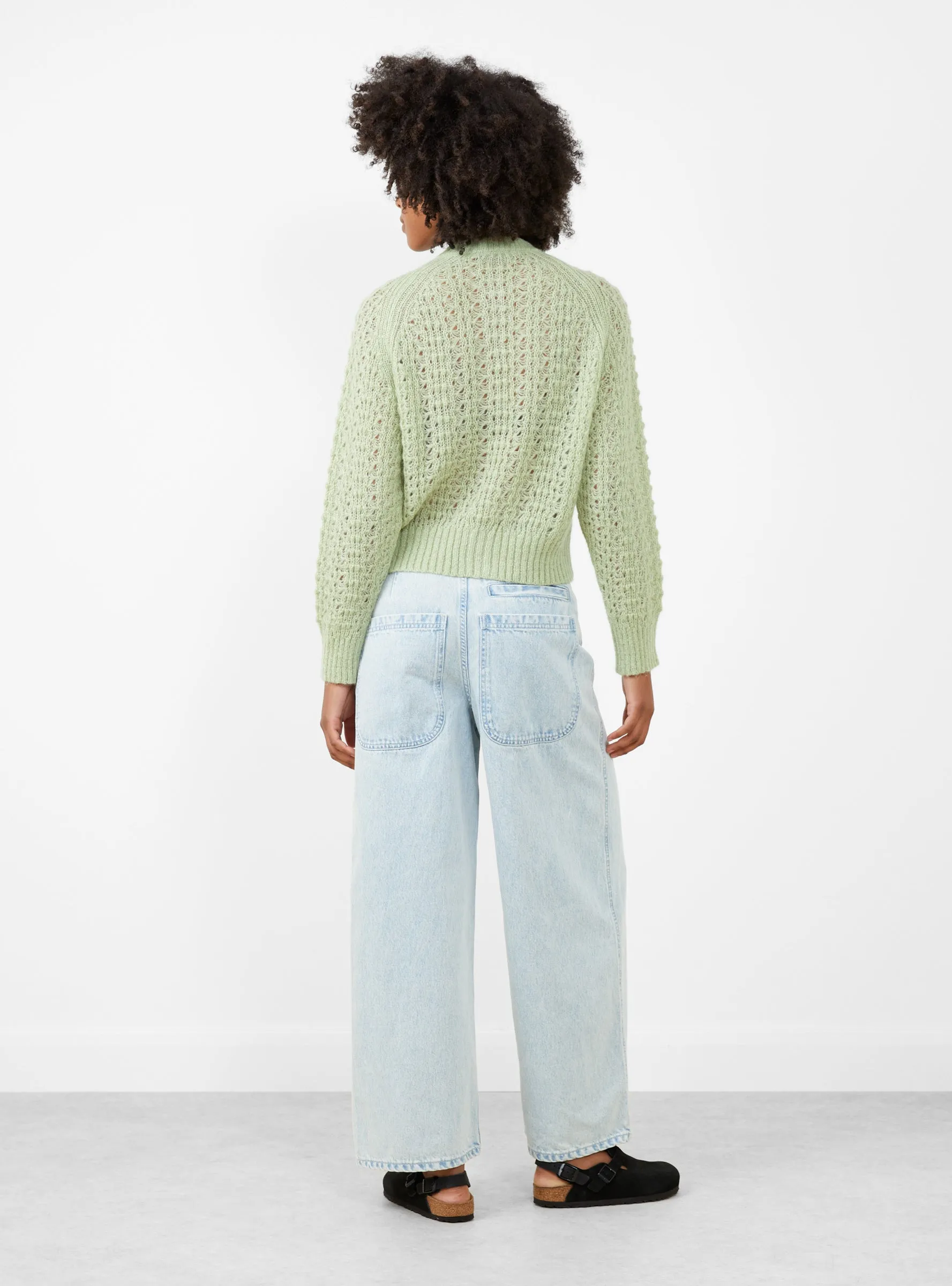 Foxtail Cardigan Lime