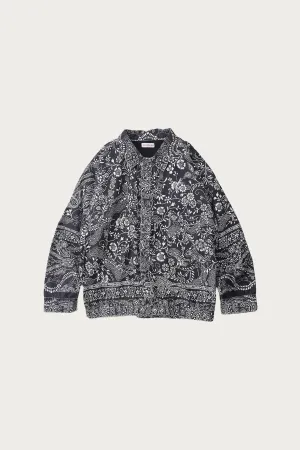 Gyan Bandana Trucker Jacket - Black