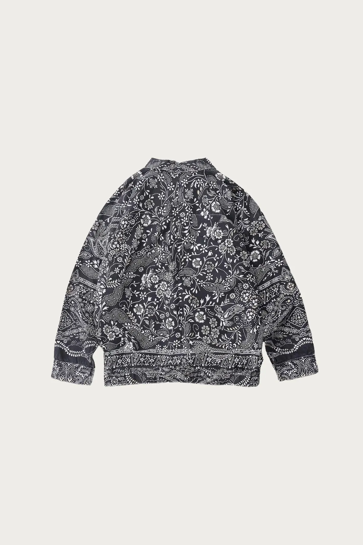 Gyan Bandana Trucker Jacket - Black