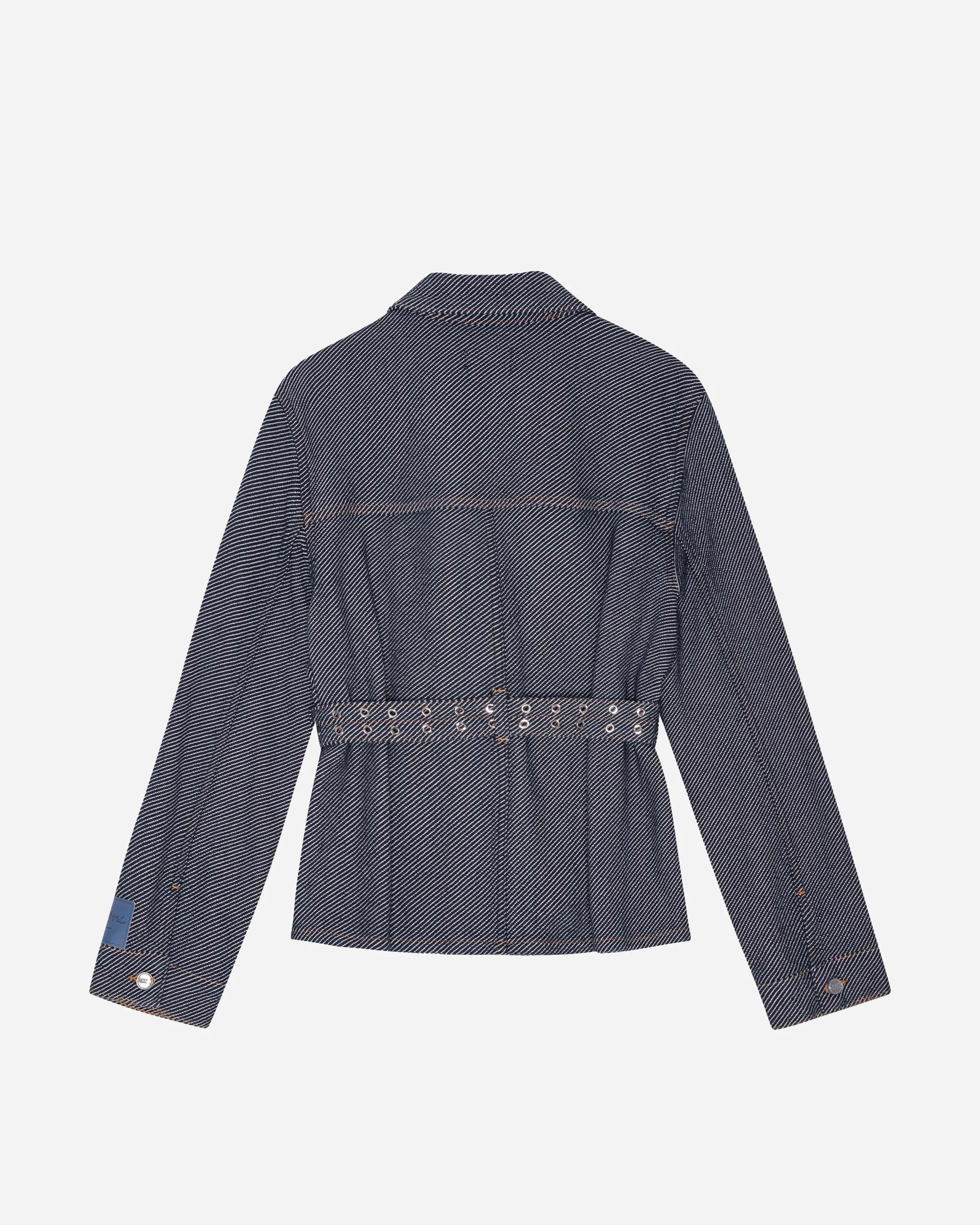 Heavy Twill Denim Short Jacket