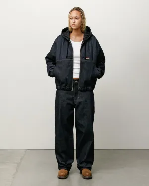 INSULATED WORK JACKET RAW DENIM
