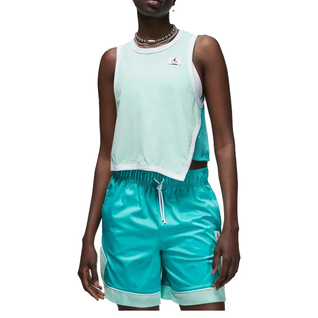 JORDAN ESSENTIALS ASSYMETRICAL JERSEY TANK