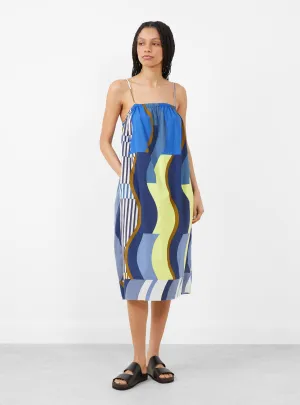 Joy Nazare Dress Blue