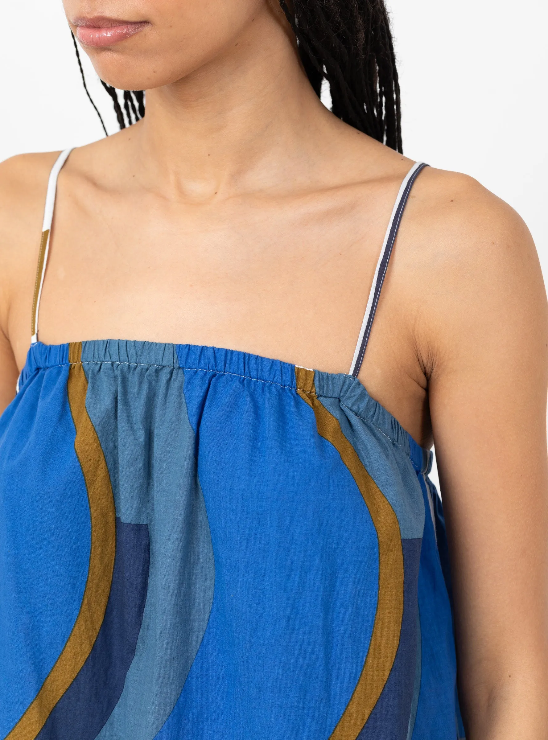 Joy Nazare Dress Blue