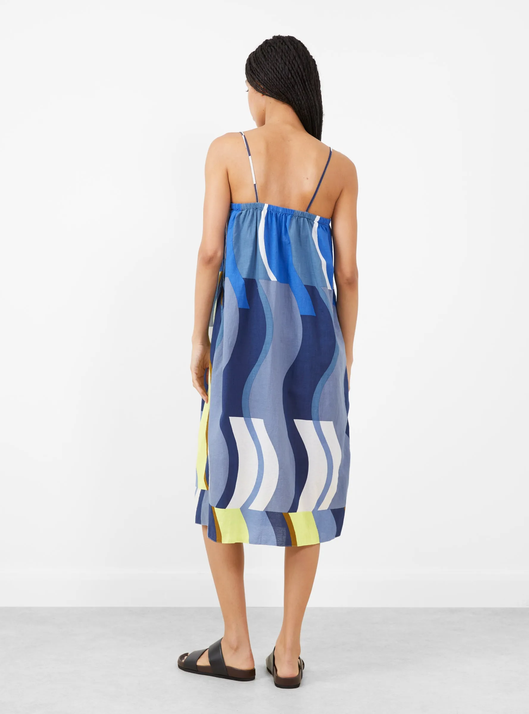 Joy Nazare Dress Blue
