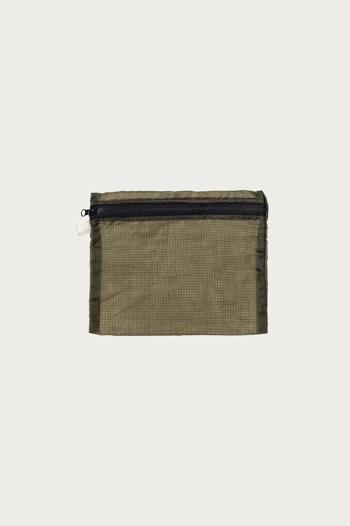 Large Vintage Parachute Light Pouch - Olive