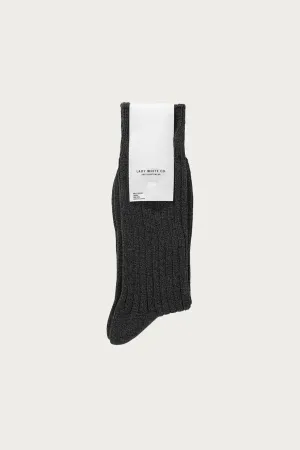 LWC Socks - Black Melange