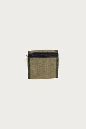Medium Vintage Parachute Light Pouch - Olive