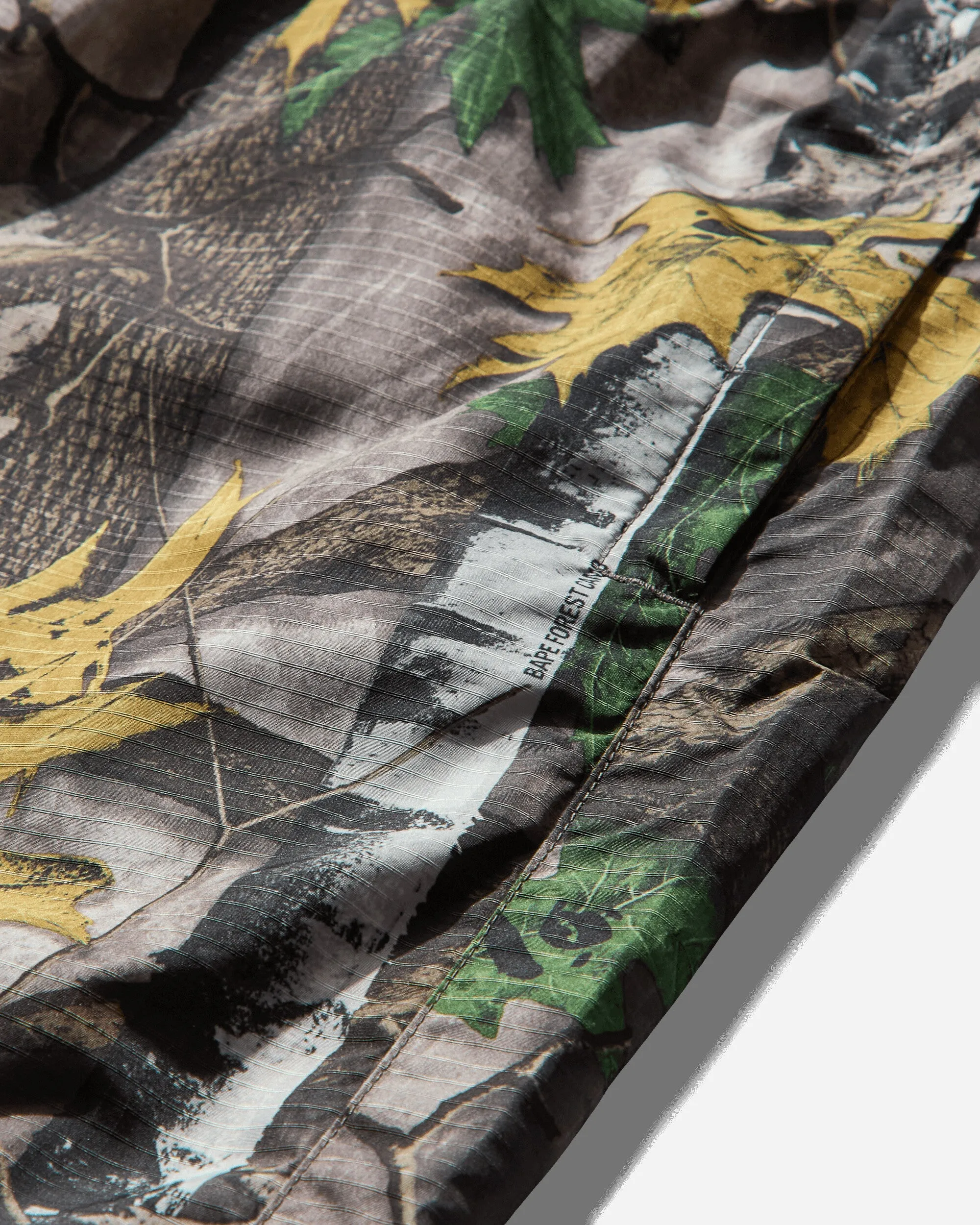 Men's Bape Forest Camo Track Pants Beige