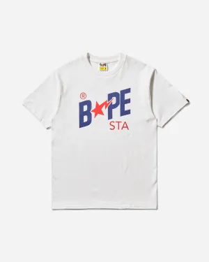 Men's Colors BAPE STA T-Shirt White