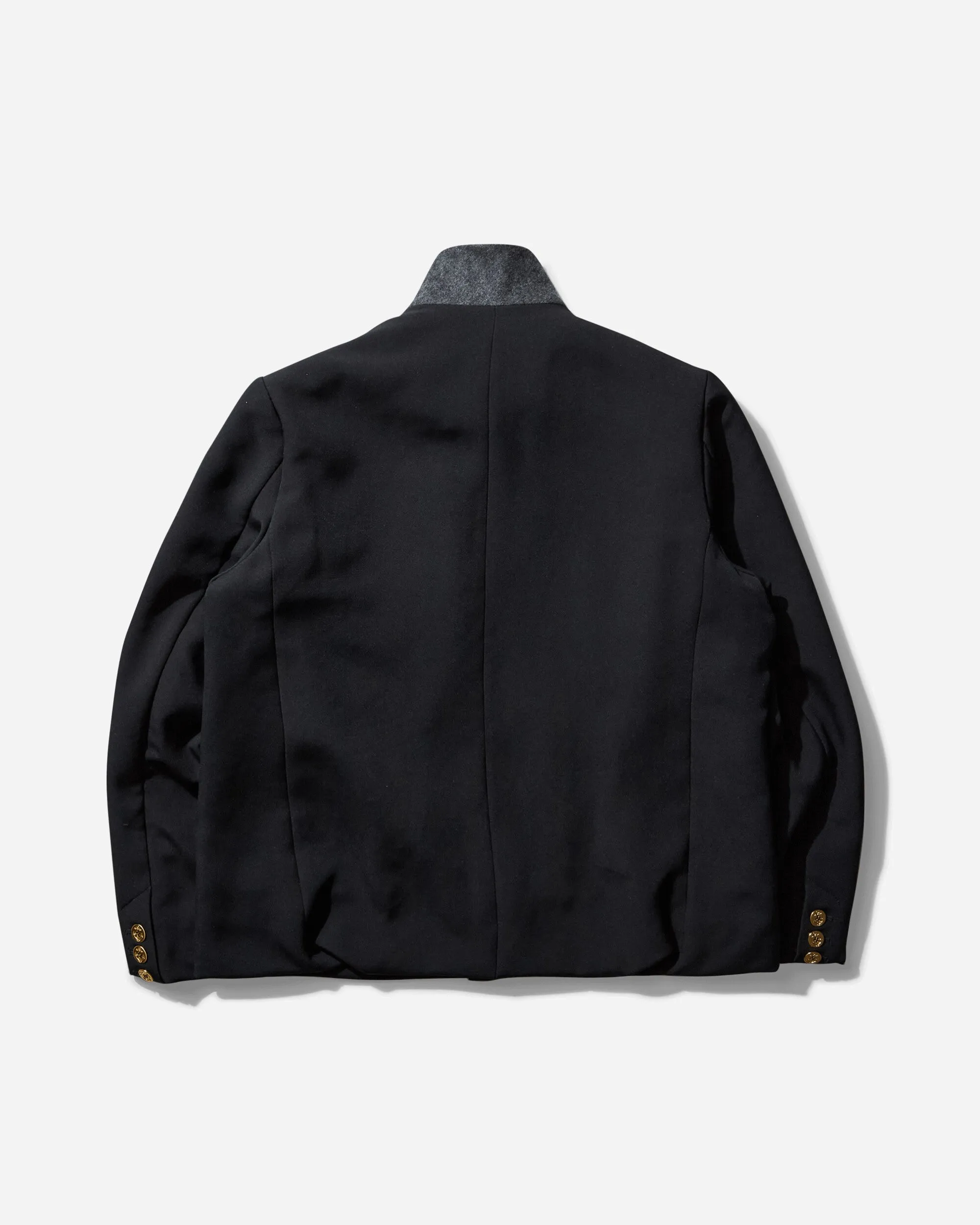 Men's sacai Denim x Matelasse Twill Reversible Jacket Black
