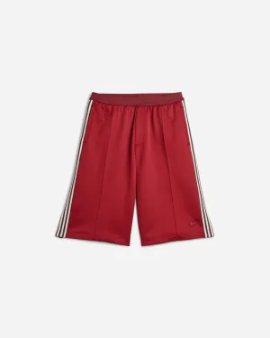Men's Wales Bonner Track Shorts Collegiate Burgundy