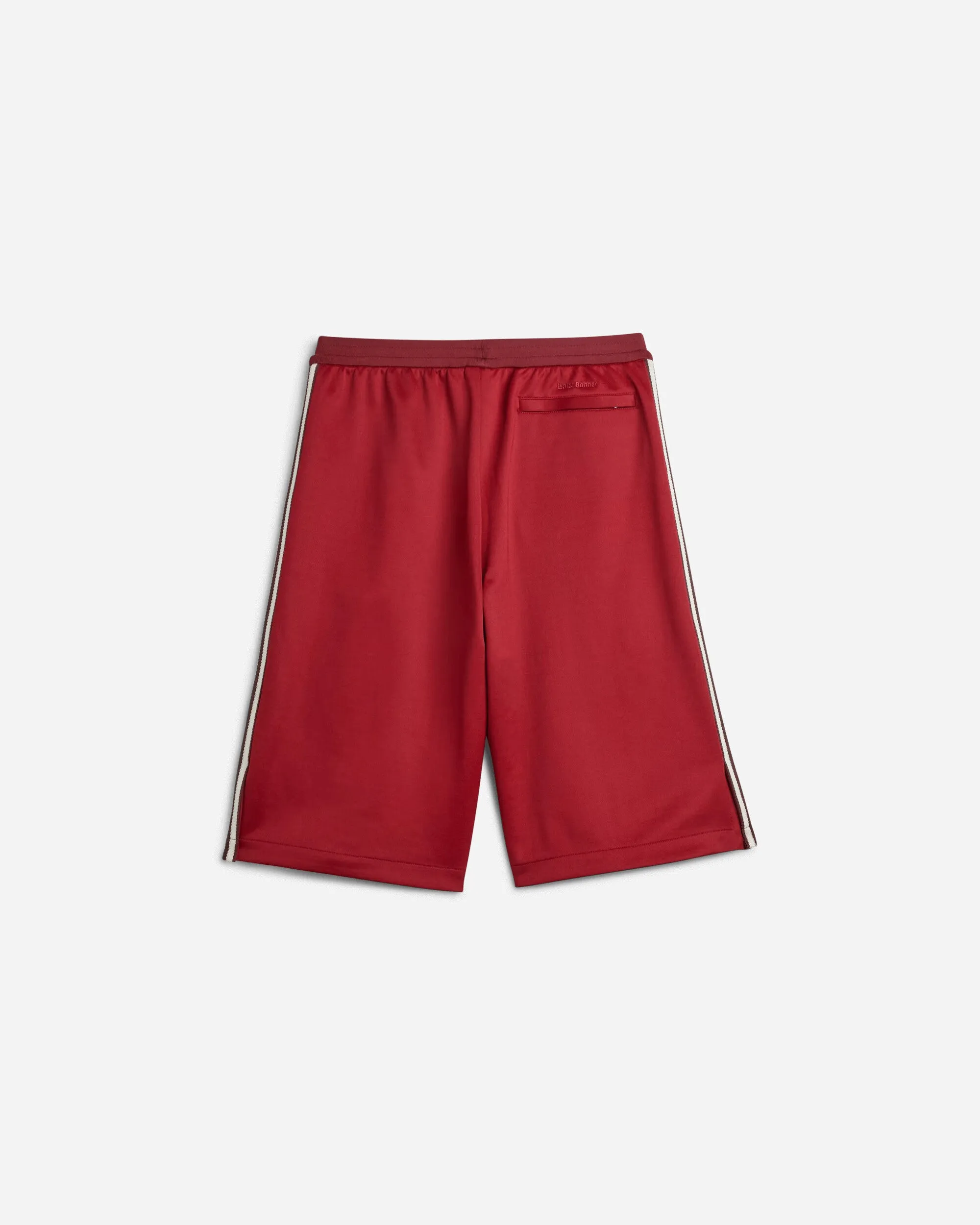 Men's Wales Bonner Track Shorts Collegiate Burgundy