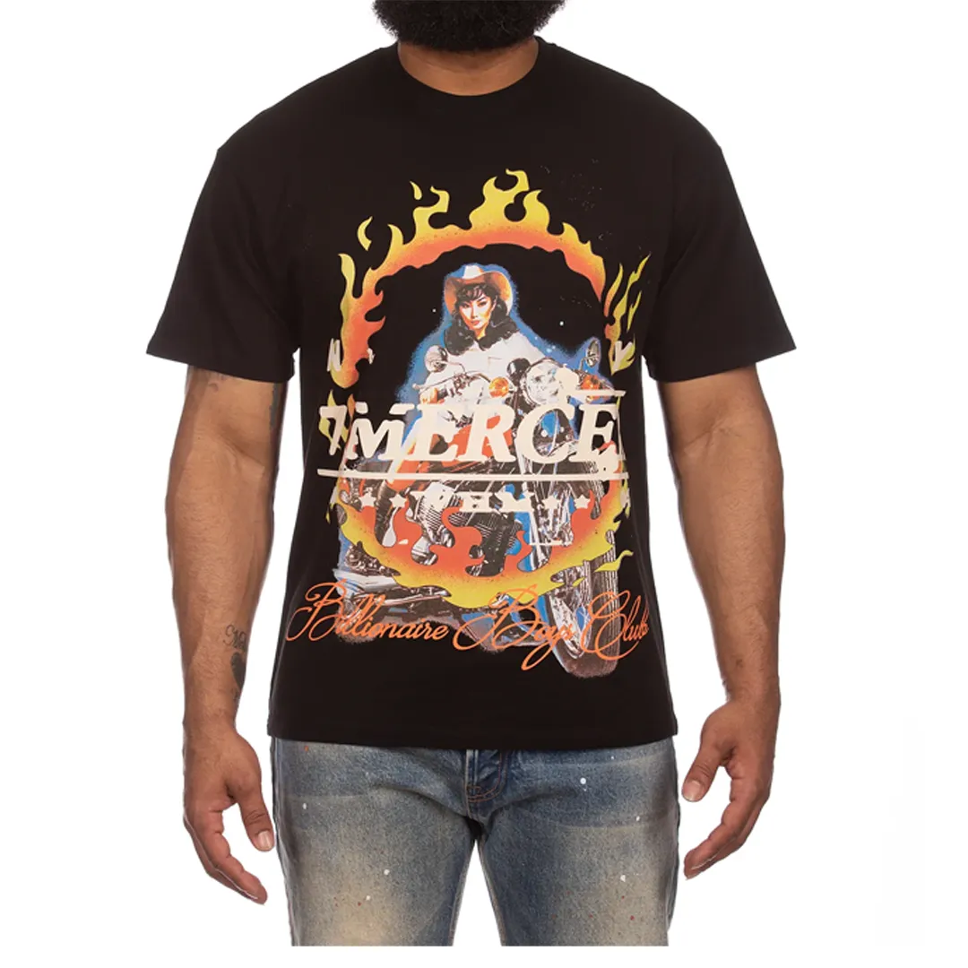 MERCER M.C KNIT TEE OVERSIZED FIT BLACK
