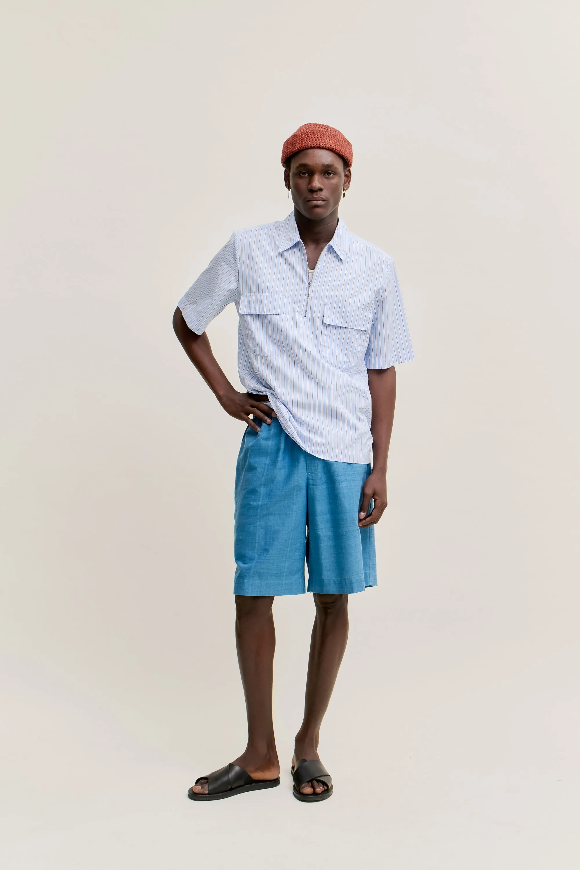 NAVIN ZIP SHIRT