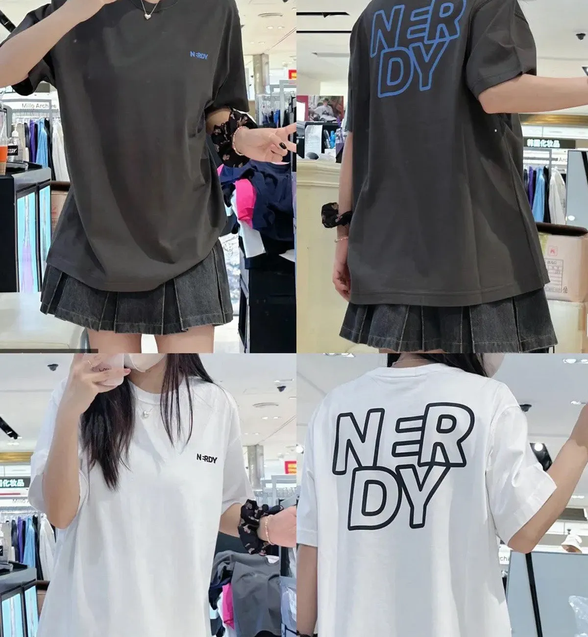 NERDY Big Line Logo T-Shirt