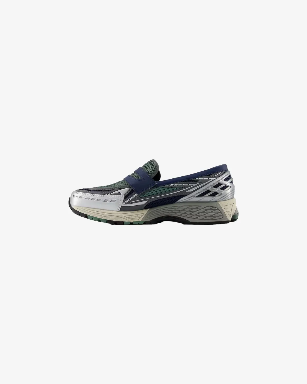 New Balance 1906L Loafers Series Dark Juniper Navy/Silver Metallic Sneakers