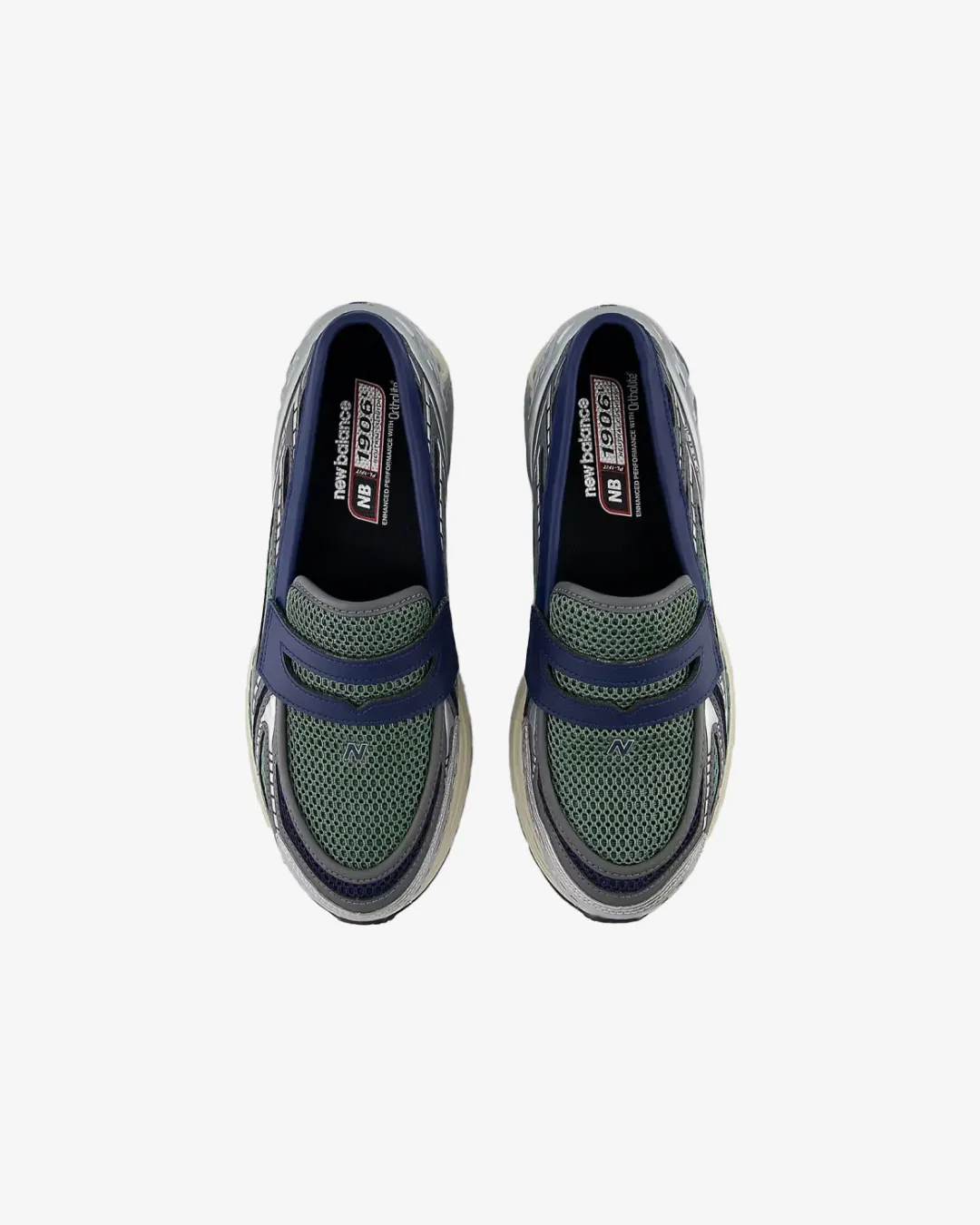 New Balance 1906L Loafers Series Dark Juniper Navy/Silver Metallic Sneakers